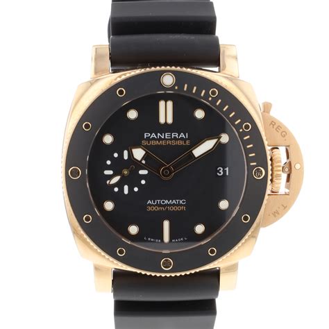 rose gold panerai replica|42mm submersible goldtech pam.